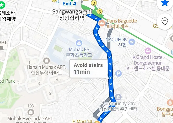 동대문 명동 홍대 성수 강남 Kspo 직행 편의점 도보 1분 조용 레몬하우스 Dongdaemun Myeongdong Hongdae Kspo Lemon House *